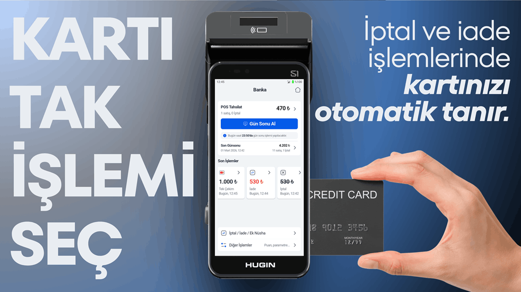 Kartı Tak İşlemi Seç